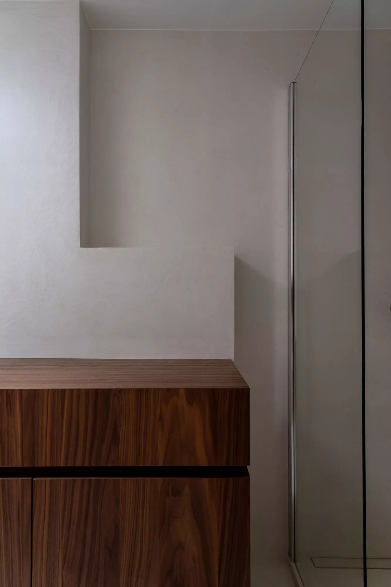 Image showcasing Stunning Textured Walls in Monochrome Penthouse - Pinterest